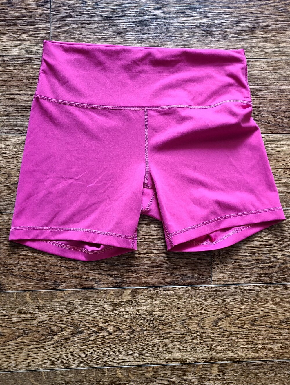 Lululemon Pink High-Rise Biker Shorts – Size 14